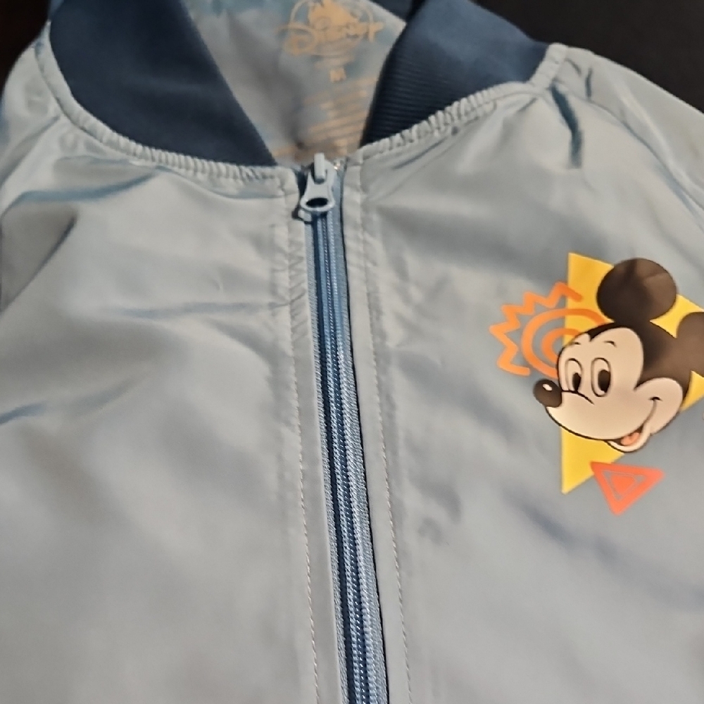 Disney Mickey Mouse Lightweight Jacket M NWT - image 1